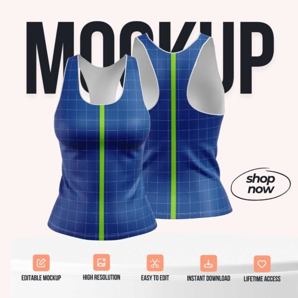 Full Sublimation Outfit PSD Mockup