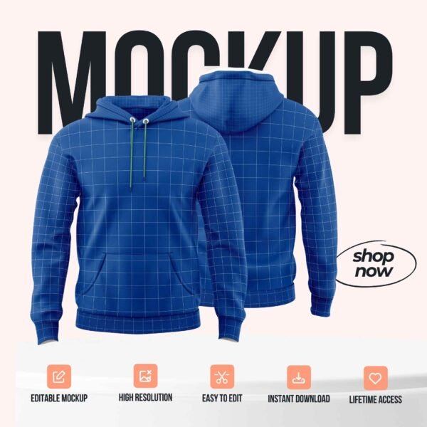Hoodie V2 PSD Mockup