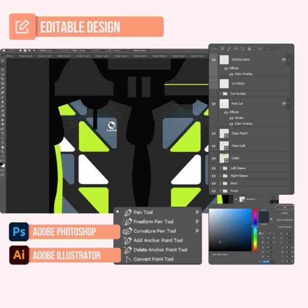 Polo Shirt Design-PC5 - Image 2