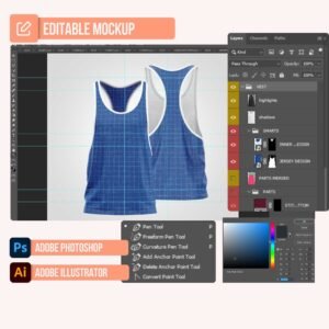 Jersey Basketball PSD Mockup