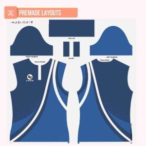 Blue/White Polo Shirt Design
