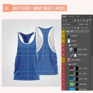 Jersey Basketball PSD Mockup