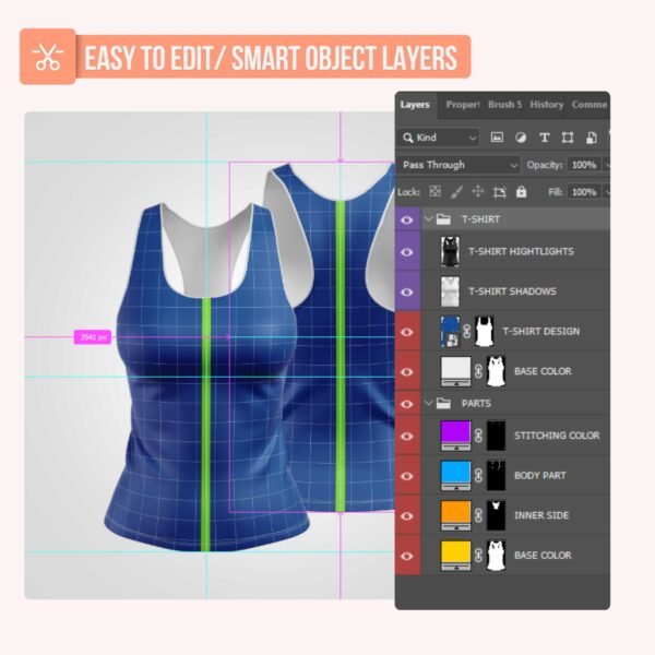 Full Sublimation Outfit PSD Mockup - Image 3