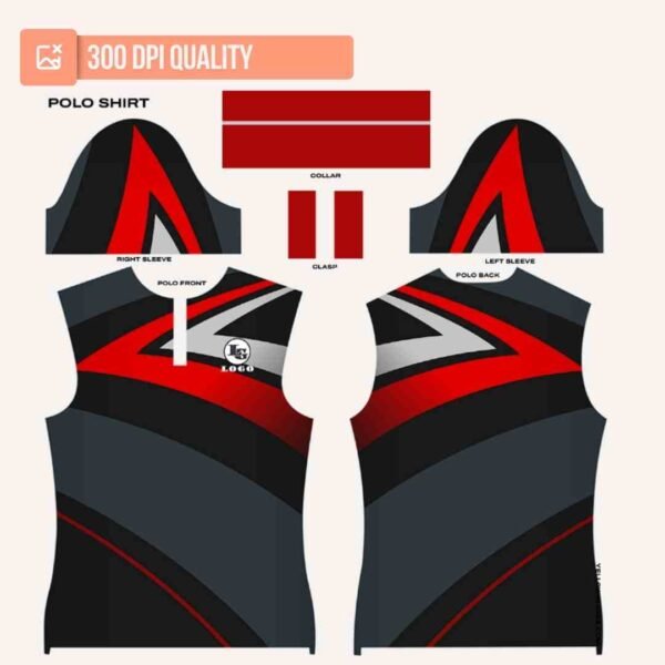 Polo Shirt Design-PC13 - Image 4