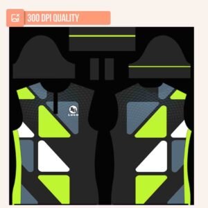 Green/White/Black Polo Shirt Design