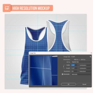 Jersey Basketball PSD Mockup