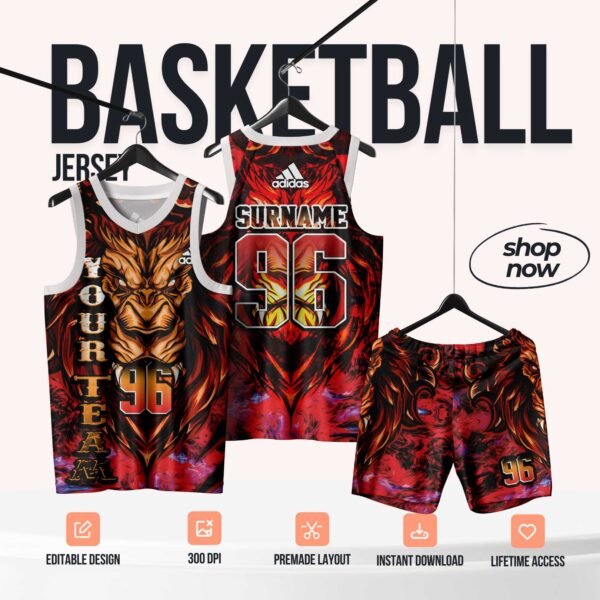 Basketball Jersey Design - PC02