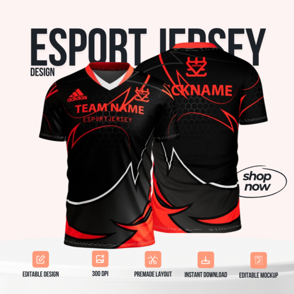 E-Sport Jersey Design - PC02