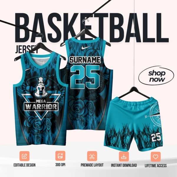 Basketball Jersey Design - PC12
