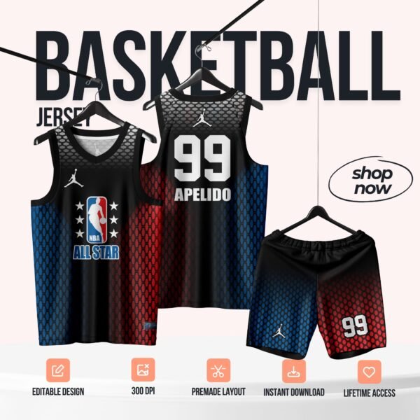 Basketball Jersey Design - PC15