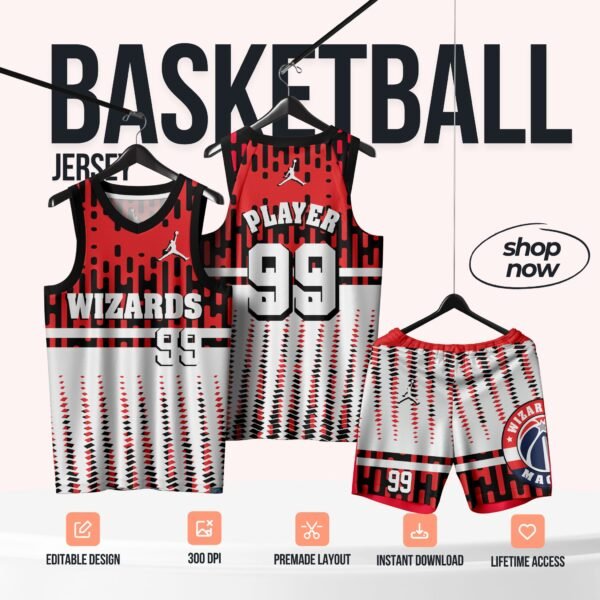 Basketball Jersey Design - PC17