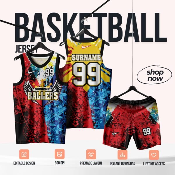Basketball Jersey Design - PC19