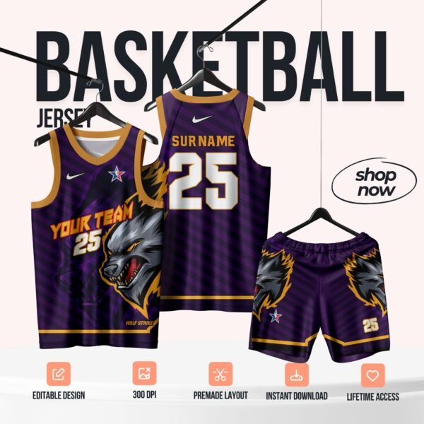 Basketball Jersey Design - PC26