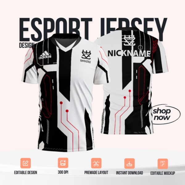 E-Sport Jersey Design - PC05