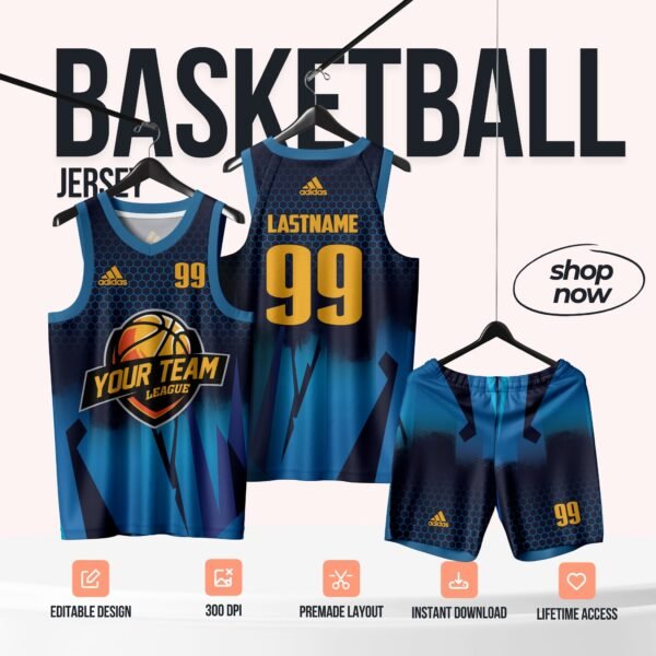 Basketball Jersey Design - PC37