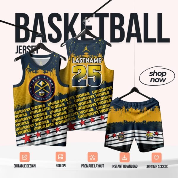 Basketball Jersey Design - PC39