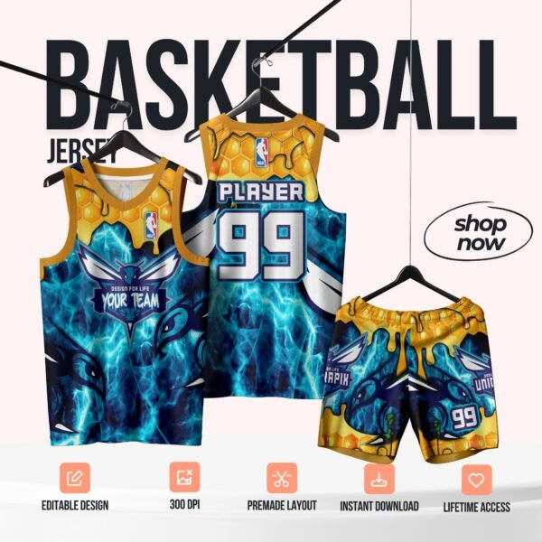 Basketball Jersey Design - PC40