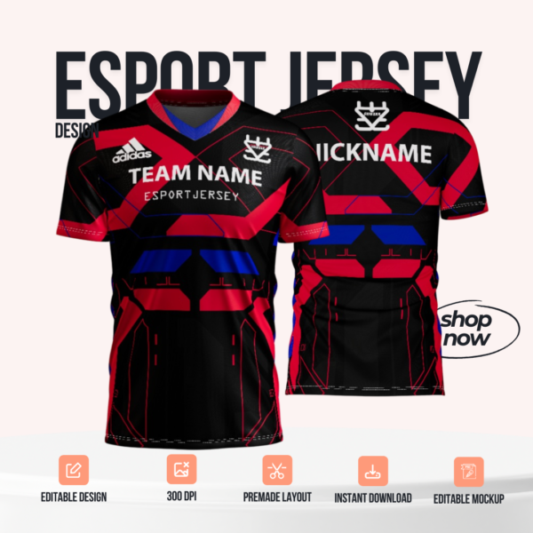 E-Sport Jersey Design - PC04