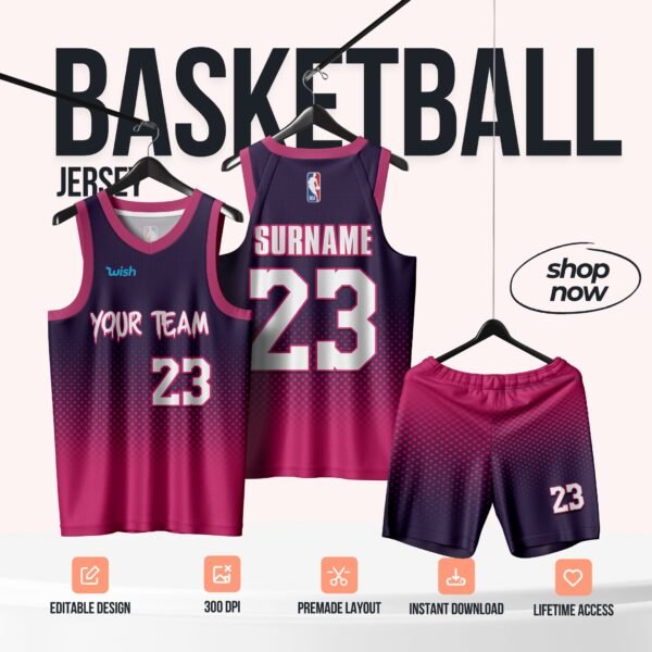 Basketball Jersey Design - PC47