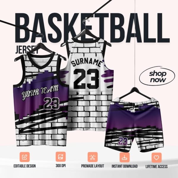 Basketball Jersey Design - PC51