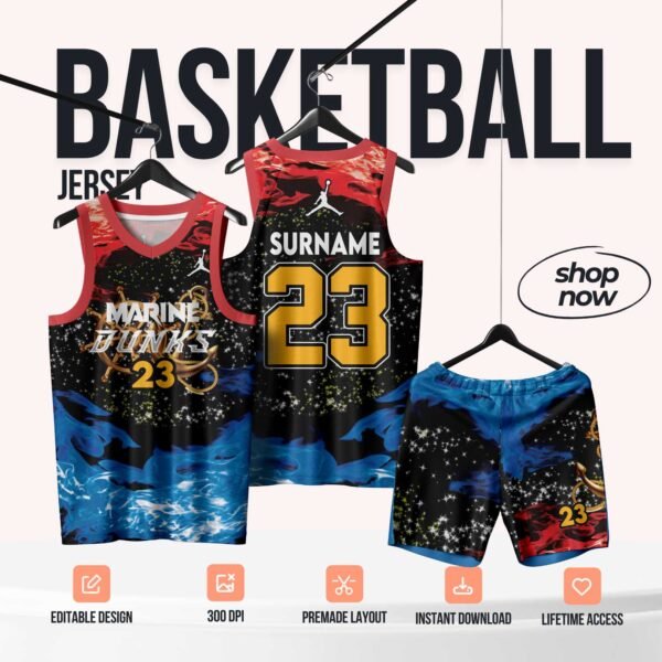 Basketball Jersey Design - PC06