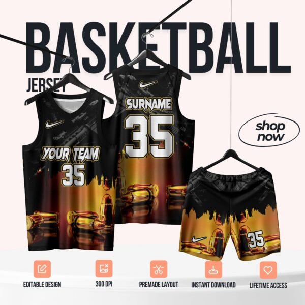 Basketball Jersey Design - PC56