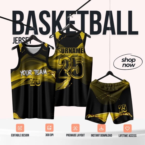 Basketball Jersey Design - PC60