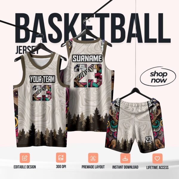 Basketball Jersey Design - PC64