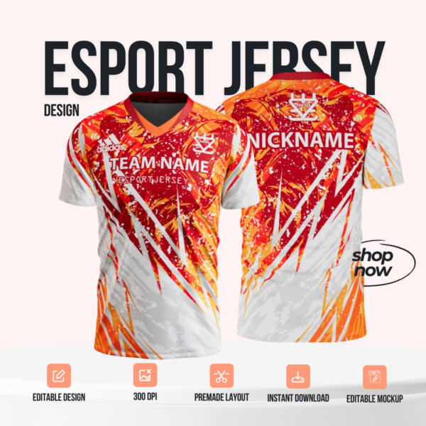 E-Sport Jersey Design - PC07