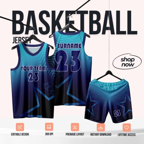 Basketball Jersey Design - PC65