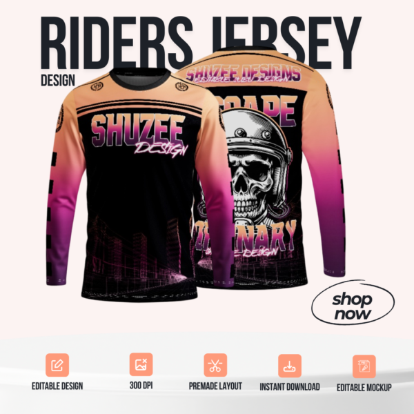 Rider's Jersey Design - PC12