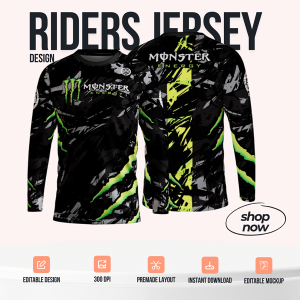 Rider's Jersey Design - PC13