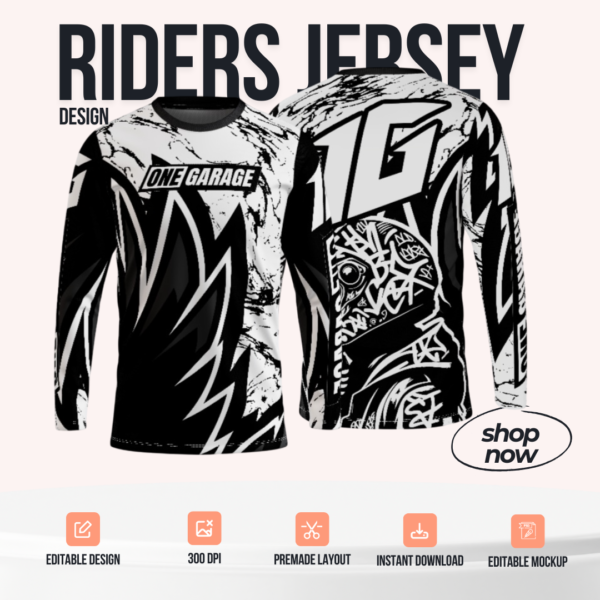 Rider's Jersey Design - PC14