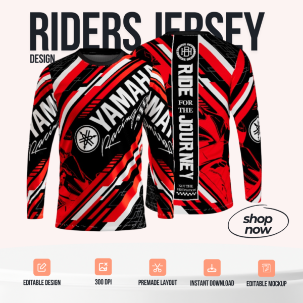 Rider's Jersey Design - PC16