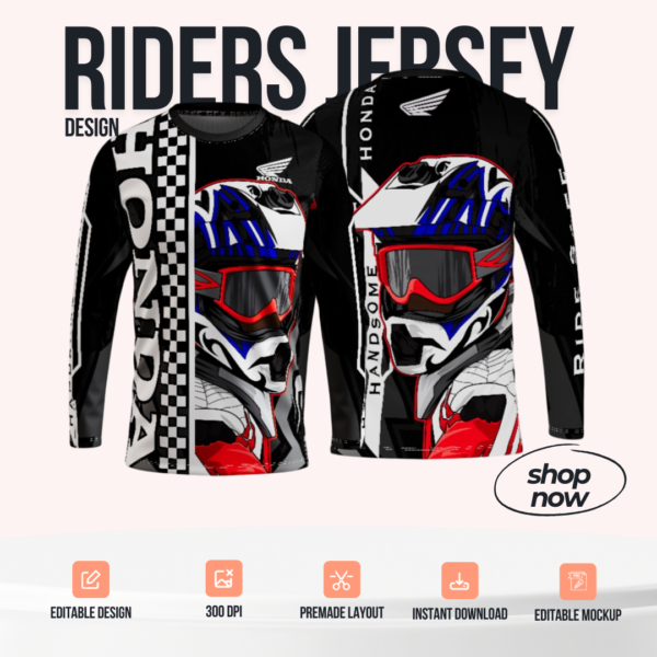 Rider's Jersey Design - PC17