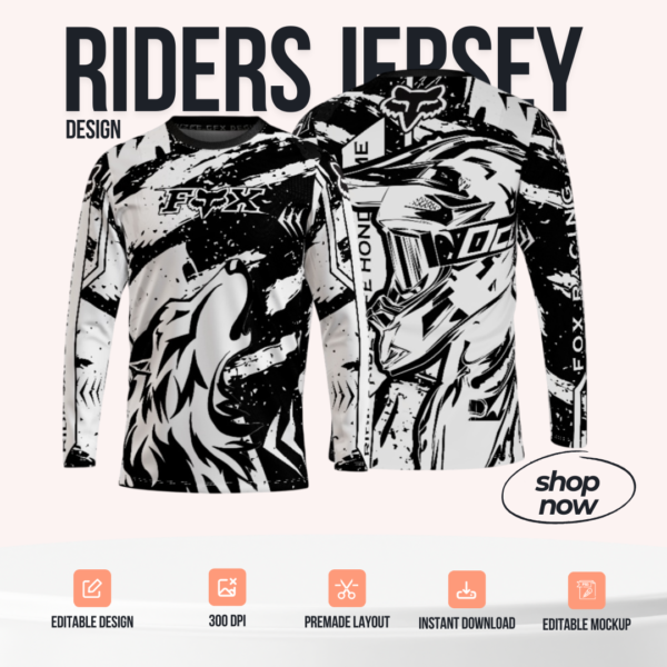 Rider's Jersey Design - PC20