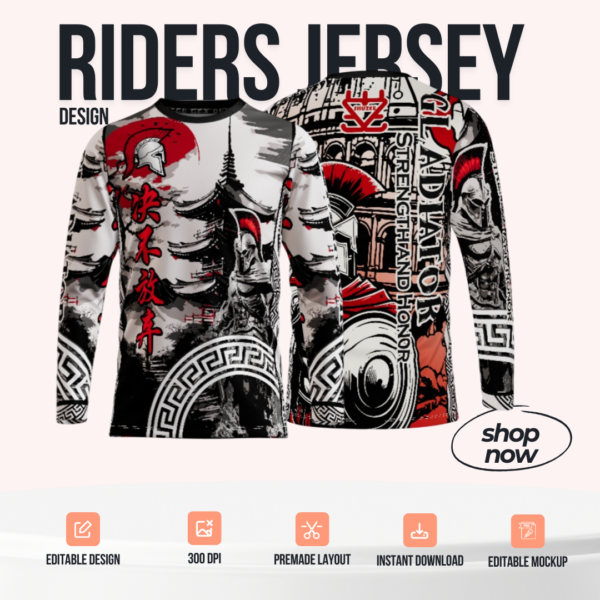 Rider's Jersey Design - PC22