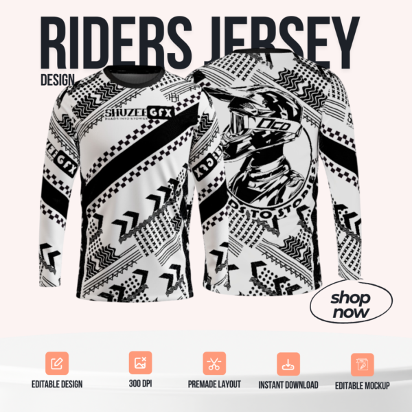 Rider's Jersey Design - PC23