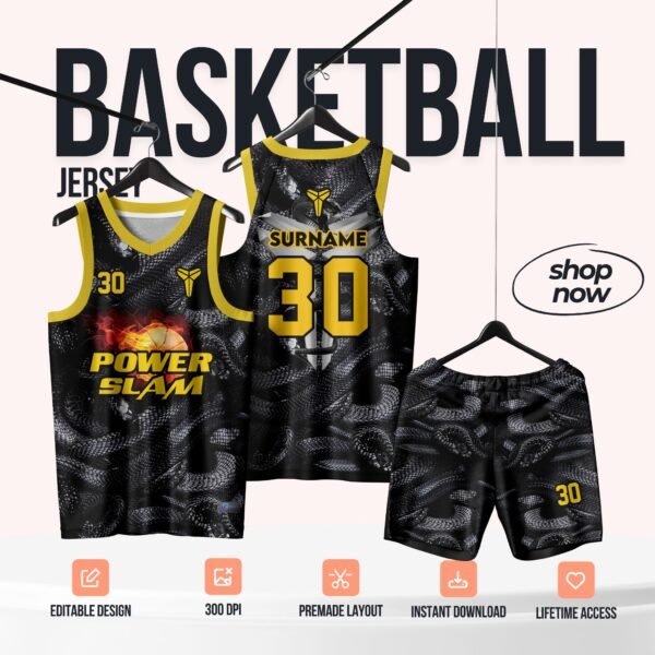 Basketball Jersey Design - PC09