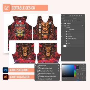 Basketball Jersey Design - PC02