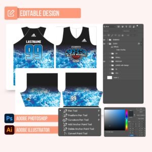 Basketball Jersey Design - PC14