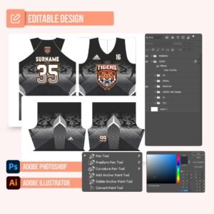 Basketball Jersey Design - PC18