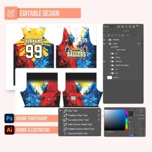 Basketball Jersey Design - PC19