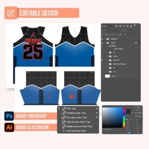 Basketball Jersey Design - PC03