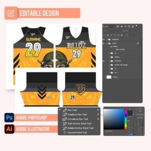Basketball Jersey Design - PC21