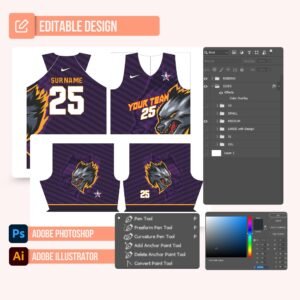 Basketball Jersey Design - PC26
