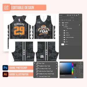 Basketball Jersey Design - PC30