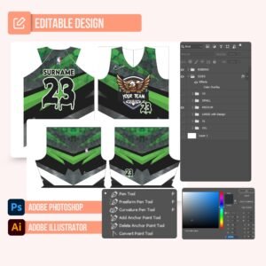Basketball Jersey Design - PC32
