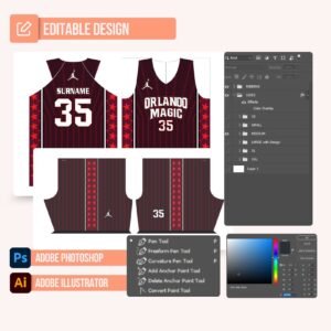 Basketball Jersey Design - PC01