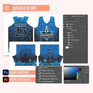 Basketball Jersey Design - PC34